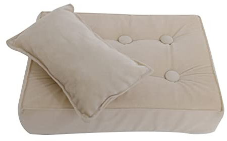 2 Stück Neugeborenen Fotografie Kissen, Baby Fotografie Stütze Posieren Kissen Baumwolle Baby Foto Shooting Kleinkind Posingsofa Studio Fotoshooting Infant Posing Requisiten Zubehör,35cmx25cm