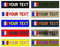 Drapeau militaire personnalisé français - Broderie personnalisée, boucle en fer et crochet - Multicolore - Coton - 1 vitesse - Patch militaire