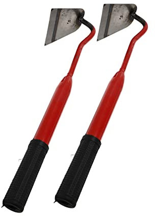 Yardwe 2 Stücke Kleine Handhacke Japanische Werkzeuge Handwerkzeuge Haushaltswerkzeuge Handhacken Hacke Jätmaschine Stahl Handhacken Handpflug Gartenhacke Gartenzubehör Edelstahl Graben