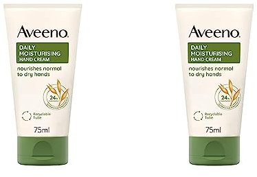 Aveeno Daily Moisturising Hand Cream, 75ml (Pack of 2)