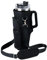 KINBOM Wasserflaschen Tragetasche für Stanley, Wasserflaschenträger Wasserflaschen Tragetaschenhalter mit verstellbaren Riemen Kompatibel mit Stanley 40oz Tumbler (Schwarz)