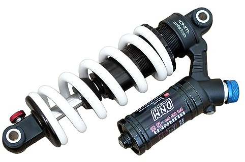 DNM BURNER-RCP2S MTB, ammortizzatore posteriore per bici DH, 190 mm, 250 kg, molla elicoidale bianca, ST1945-W
