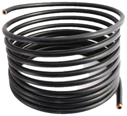 DN Autogas Parts - Tubo in rame (rivestito in plastica), 8 mm, per GPL, idraulica, acqua, sistemi di riscaldamento a gas per roulotte, camper, camper (5 metri)