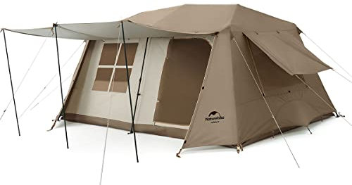Naturehike Tienda de Campaña 4-6 Personas 13㎡ con Lona de Tienda Tienda de Campaña Familiar Tienda Pop Up para 4-6 Personas Tienda Cabina