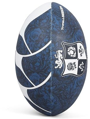 Canterbury of New Zealand British & Irish Lions Thrillseeker Supporter, Erwachsene Rugby Ball, Dark Sapphire, ONESZ -