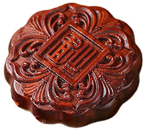Alipis Pendentif Décoration Gâteau De Lune Gâteaux De Lune Chinois Pendentif Lune Statue Feng Shui Figurine De Gâteau De Lune De Bureau Décoration Miniature Décor De Table