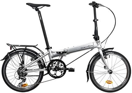Dahon Mariner D8 klappfahrrad Erwachsene, Faltrad 20 Zoll 8 Speed Gears Folding Bike Silber