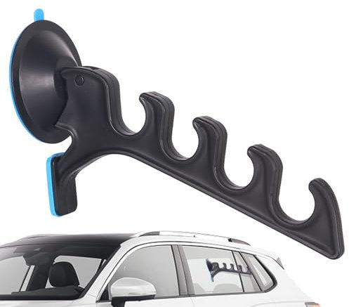 Suction Cup Fishing Rod Holder | Fishing Pole Rack For Truck - With Suction Cup Easy To Move And Adjustable, Fishing- Pole Rack For -Wagons
