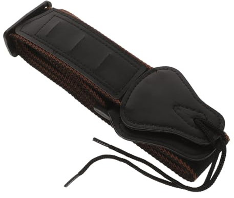 Guitar Strap Cord Cable Guitar Lead Electric Guitar Accessories Acoustic Guitar Case Holder Gig Tone Guitar Tuner Clip Pins Ernie Guitar Stand Strap Locks Knob Pick Black Polyester