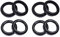 33X46X11 Paraolio forcella 33 46 Labbro parapolvere for H-ond CB400 500 CMX 250 CB360 CM 250 CX500 SH 125 JAZZ FORZA 250 CB 400 CB 360(4pcs seal 4pc cover)