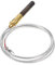 JEWEDECO 36'' Aluminum Clad Wire Thermopile Thermocouple Sensor Efficient and Safe for Gas Fireplaces Water Heaters and Gas Ovens