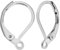 Beebeecraft 1 Scatola 50 Pezzi 316L in Acciaio Inossidabile Chirurgico con Chiusura A Leva per Orecchini con Ganci Francesi per Realizzare Orecchini Pendenti