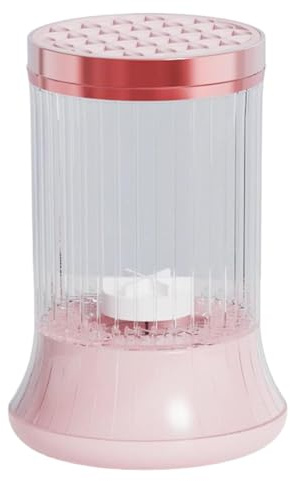 Makeup Brush Cleaner - Rechargeable Cosmetic Brush Cleaner Machine | Quick Second Wash Cosmetic Brush Cleaning Tools | Dryer