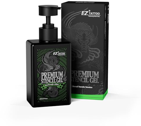 EZ Stencil Gel - 300ml Milde Hautfreundlichkeit Tattoo Transfer Gel, Tattoo Skin Lösung, Stencil Stuff Creme für Transfer Aufkleber Papier Tattoo Zubehör