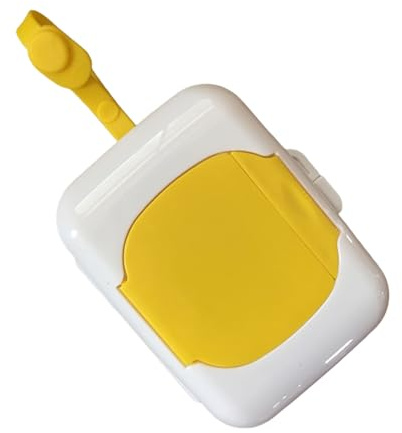 Travel Baby Wipes Dispenser Case Wet Storage Box Handle and Essential Travel Accessory for Diaper Bag
