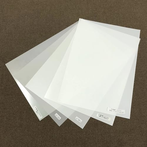 1 Stück Lichtstreuungsfolie for LCD-Hintergrundbeleuchtung – 210 x 300 mm PET-Lichtleiterfolie for LED-, TV- und Bildschirmanwendungen(210mm x 300mm x L075t2)