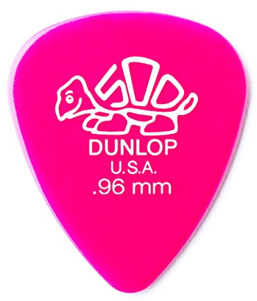 Jim Dunlop 41P.96 Delrin 500 Stadard .96 Gauge Player Pack (Pack of 12)