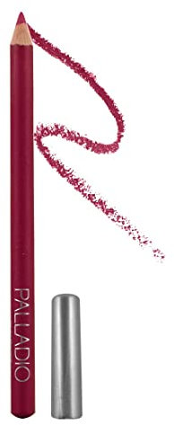 Palladio Lipliner-Bleistift, Holz, fest und dennoch glatt, perfekt umrandete Lippen, feuchtigkeitsspendend, reichhaltige pigmentierte Farbe, langlebig, rosa Frost
