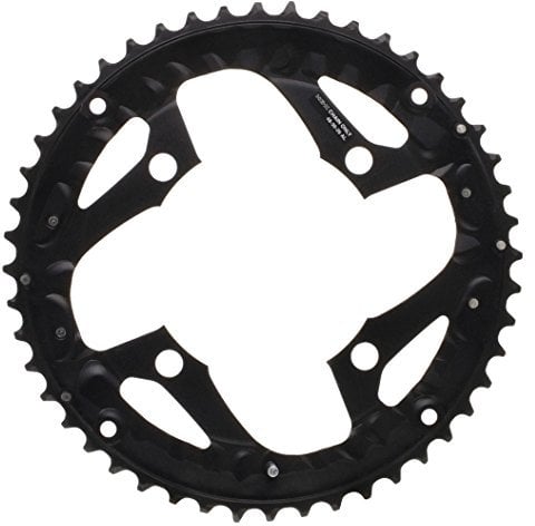 Shimano Unisex – Erwachsene XT Trekking FC-M771-K Kettenblatt, Schwarz, 48 zähne