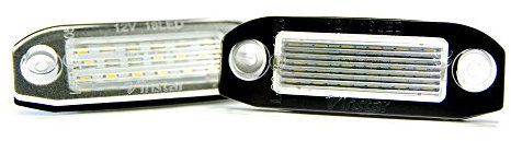 2 x LED Kennzeichenbeleuchtung Xenon Kennzeichen Leuchte 6000K