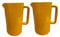 X 2 Plastic 4 Pint / 2.25 Litre Jug/Pitcher - Perfect for Craft Beers & Ales/Punches/PIMMS/Sangria/Water - Birthday/Outdoor/Party/BBQ, JUG