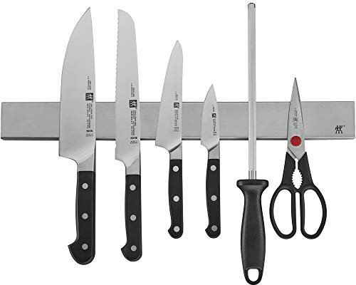 ZWILLING Pro 7-teiliges Messerset mit 44,5 cm Edelstahl-Magnetmesserstange