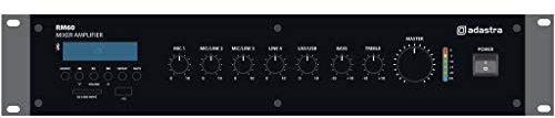 Adastra | Complete Powered Mixer & Amplifier Combo | Bluetooth, USB, SD, FM Tuner | 60 Watts