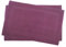 Julie Julsen 2er Pack 70 x 120 cm Badvorleger in Premium Qualität 900 gm2 in aktuellen Farben und 4 Größen aus Baumwolle Badematte Badteppich Duschvorleger Design Doppel Rahmen Lila