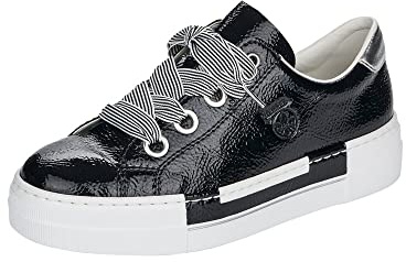Rieker Damen Sneaker N49A2, Frauen Schnürhalbschuhe