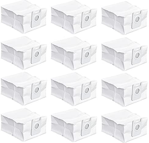 Chuancheng Ersatz-Staubsaugerbeutel für Rodimi EVE Plus Roboter-Staubsauger, Zubehörteile, 12 Stück