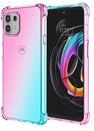 HUANGTAOLI Case Compatible with Motorola Edge 20 Lite, Slim Soft TPU Shockproof Anti-Scratch Phone Case Cover with Reinforced Corner Bumper