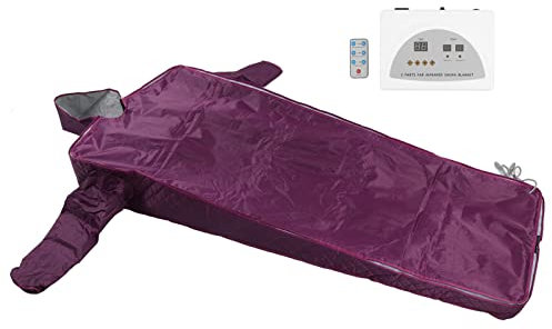 Coperta per Sauna a Infrarossi Lontani, Coperta per Sauna Fumante per Uso Domestico Portatile Multifunzionale per Alleviare il Dolore da Stress, Disintossicazione Domestica Calma il Corpo e la(EU)