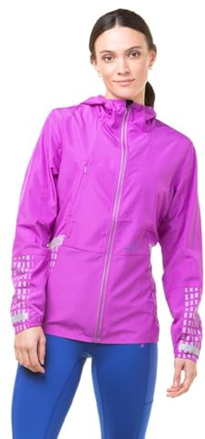 Ronhill Running, Wmn's Tech Reflect Jacket, Thistle/Cobalt/Rflct, Size 10