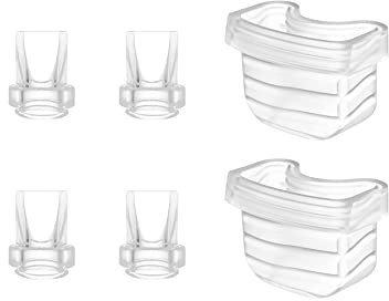 TOVVILD 6PCS Duckbill Valve Silicone Diaphragm Suitable for Mommed S21 Breastpump, Breast Pump Parts Replace Accessories