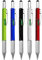 Penna a sfera multifunzione 6 in 1, penna a sfera per riempire la calza della Befana, penna da uomo, cacciavite, righello, stilo, livella a bolla (5)