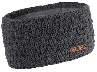 SABBOT Damen Winter Haarband Haarreifen Damen Breit Mit Fleece Hair Band Woman Ohrenwärmer Geschenk für Frauen (Dunkelgrau)