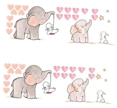 BESTonZON 2 Stk Cartoon-Wandaufkleber Wandschutzaufkleber Graffiti Karikatur Wohnkultur abziehbar wandfliesen stickern Wandtattoos selbstklebender Wandaufkleber Kinderzimmer Applikationen