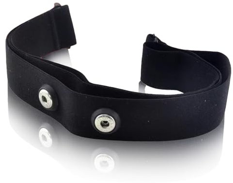 FunnAura Heart Rate Monitor Chest Strap Compatible with Garmin, Heart Rate Monitor Chest Replacement Strap(Black)