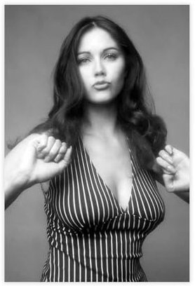 TONFON Lynda Carter Leinwand-Poster, Wandkunst, Dekordruck, Gemälde für Wohnzimmer, Schlafzimmer, Dekoration, ungerahmt, 20 x 30 cm