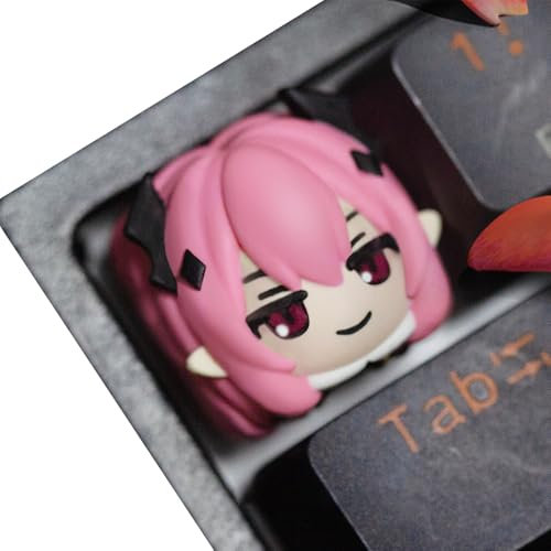 Krul Tepes Anime Keycaps Pour Clavier Mécanique Anime Figure Esc Touches Personnalisées Pour Cherry MX Swithes