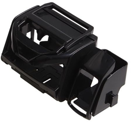 HDJYCZM Auto Porte-gobelet Multifonction pour Audi A4 MK B7 2005-2008, Boîte de Rangement Support de gobelet Sortie d'air Accessoires Automobiles,A-Black