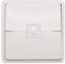 Télécommande Boitier Vide Bubednorff - Compatible Volet Roulant Raadio - Coque de Remplacdement - Couleur Blanche - Vérsion 1