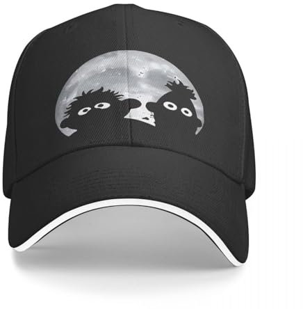 URYRYUI Baseballkappe Mit gedruckten Mustern Ernie Und Bert Moon Mann Kappe Herren Mütze Hüte Für Männer Damen Hut Modeaccessoires Sportgeschenke