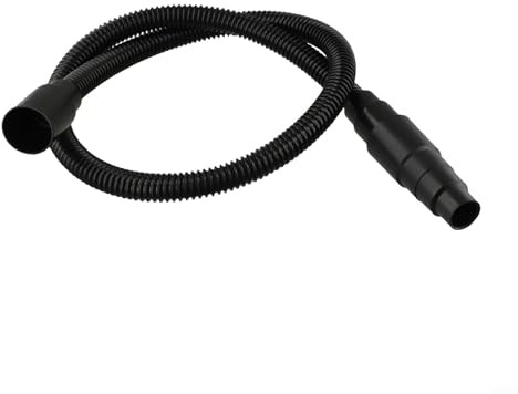 Kit d'aspiration pour Karcher - Adaptateur de tuyau flexible de 1 m - Accessoire efficace pour extraction de poussière - En plastique noir - Convient aux espaces restreints - Atelier de bricolage
