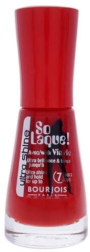 Bourjois So Laque Ultra Shine - # 25 Rouge Casino by Bourjois for Women - 0.3 oz Nail Polish