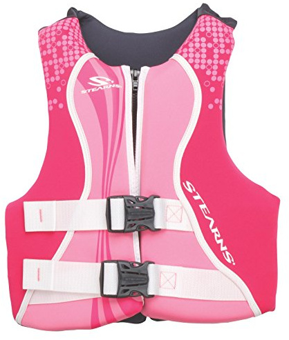Stearns Kids Hydroprene Life Vest, USCG Approved Type III Life Vest for Kids Weighing 50-90lbs, Great for Pool, Beach, Boat, & More