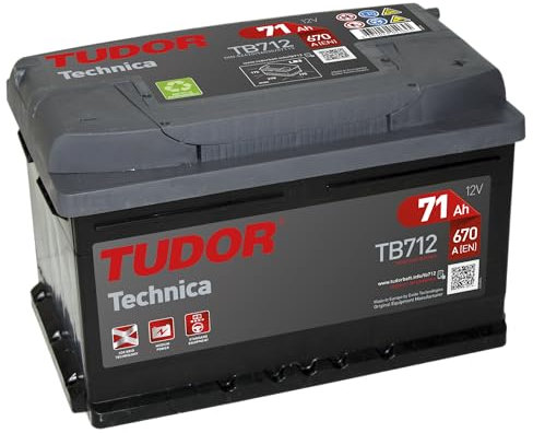 Tudor Exide Technica Batterie voiture 71 Ah 12 V 278 x 175 x 175 cm Borne droite