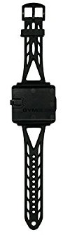 Gymboss Armbanduhr Armband Intervall-Timer und Stoppuhr – Schwarz (One Size Fits All)