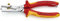 KNIPEX StriX Abisolierzangen mit Kabelschere in Blister isoliert mit Mehrkomponenten-Hüllen, VDE-geprüft; mit integrierter, 13 66 180 T BK