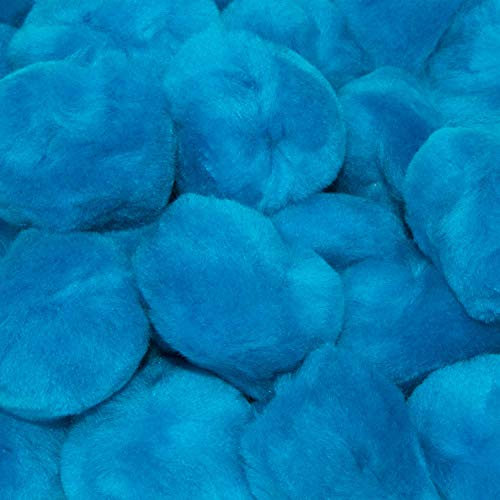 Pompons, 5,1 cm, Türkis, 25 Stück